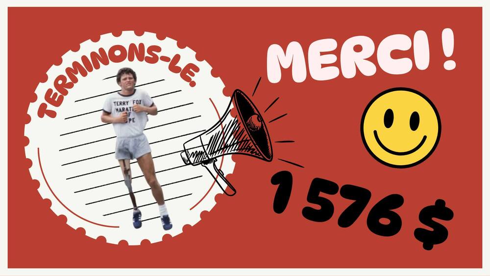 Une belle réussite pour la Course Terry Fox! 🏃‍♂️🎗️
